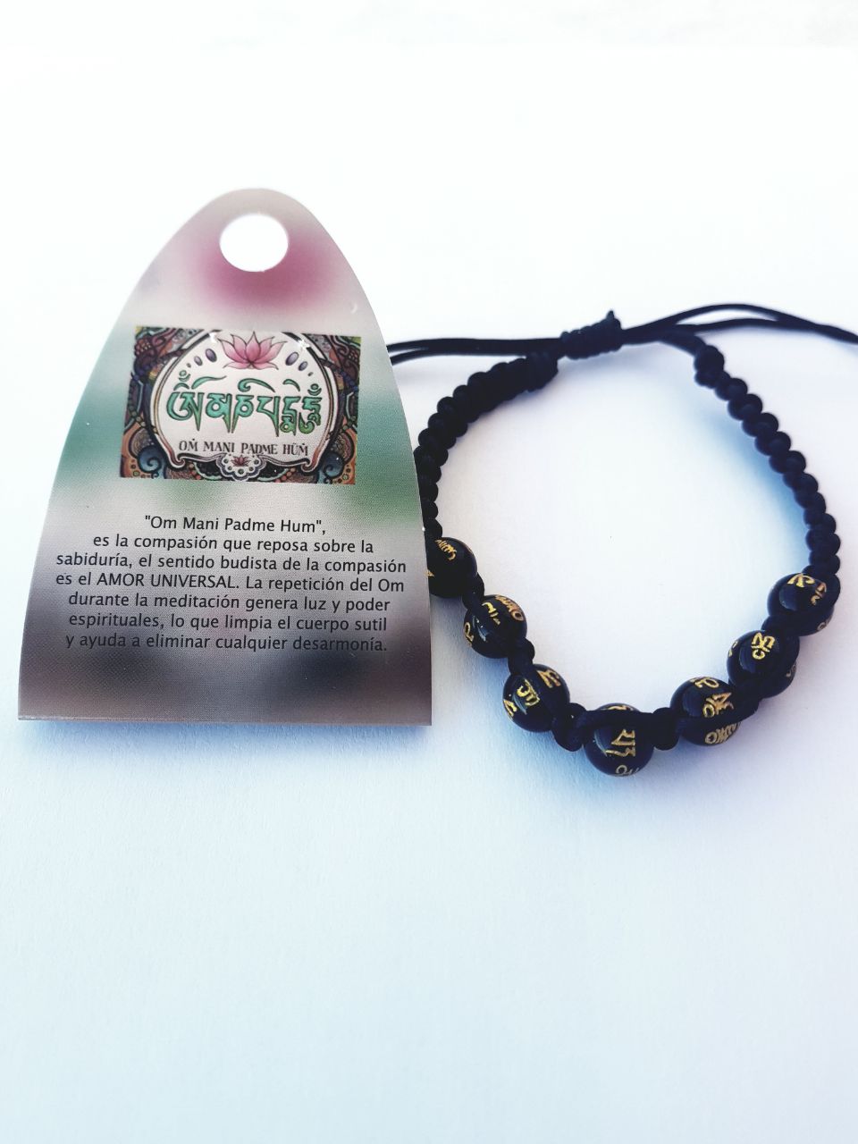 Pulsera de piedras minerales Ajustable de 8 mm, Pulsera On Mani Pulsera para Mujeres, Regalo Exclusivos.