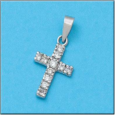 CRUZ ORO BLANCO DE 18 KL