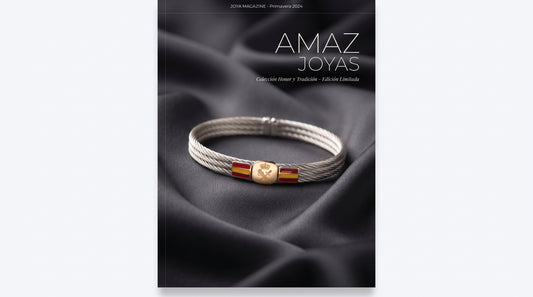 Pulsera de Acero y Oro con Eslabones Clásicos | Joyería Premium