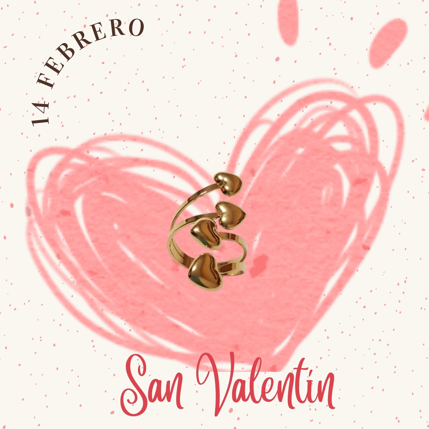 Anillo De Acero con Forma de Corazon - JOYERIA AMAZ JOYAS