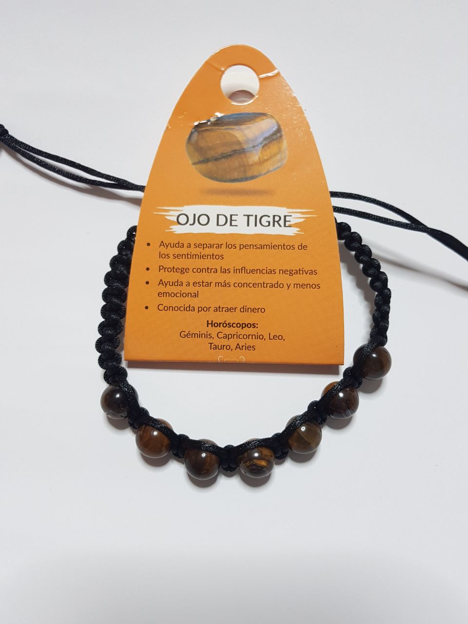 Pulsera de Piedras de Ojo de Tigre - JOYERIA AMAZ JOYAS
