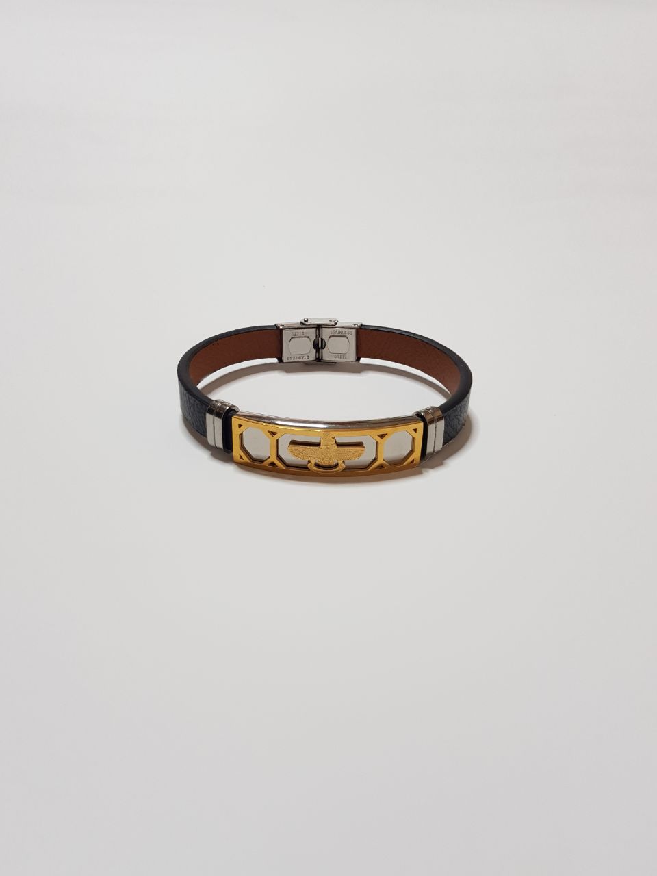 Pulsera de Cuero Para Hombre - JOYERIA AMAZ JOYAS