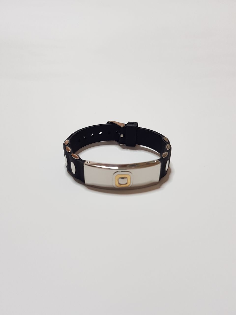 Pulsera de Acero y Oro - JOYERIA AMAZ JOYAS