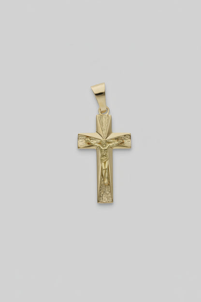 CRUZ ORO 18KL CRISTO - 19x35MM