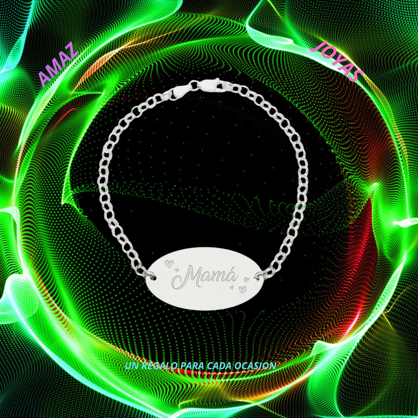 PULSERA PLATA 925MM MAMA