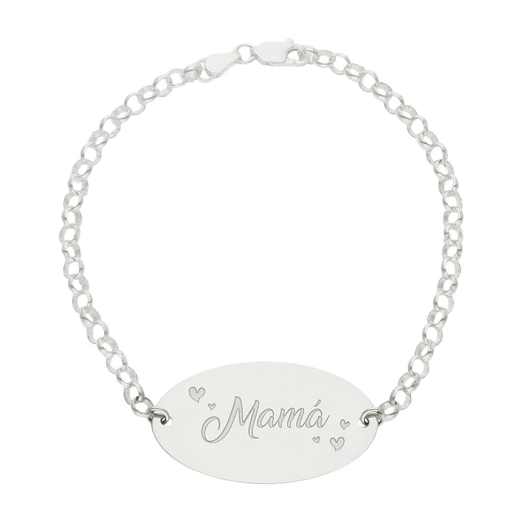 PULSERA PLATA 925MM MAMA