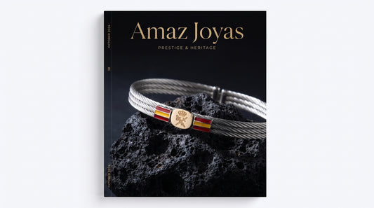 Pulsera de Acero y Oro con Eslabones Clásicos | Joyería Premium