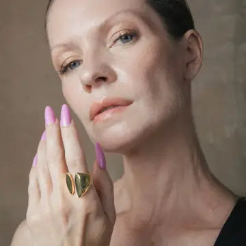 Anillo Luxenter acabado en oro amarillo de 18k - Yaslah - JOYERIA AMAZ JOYAS