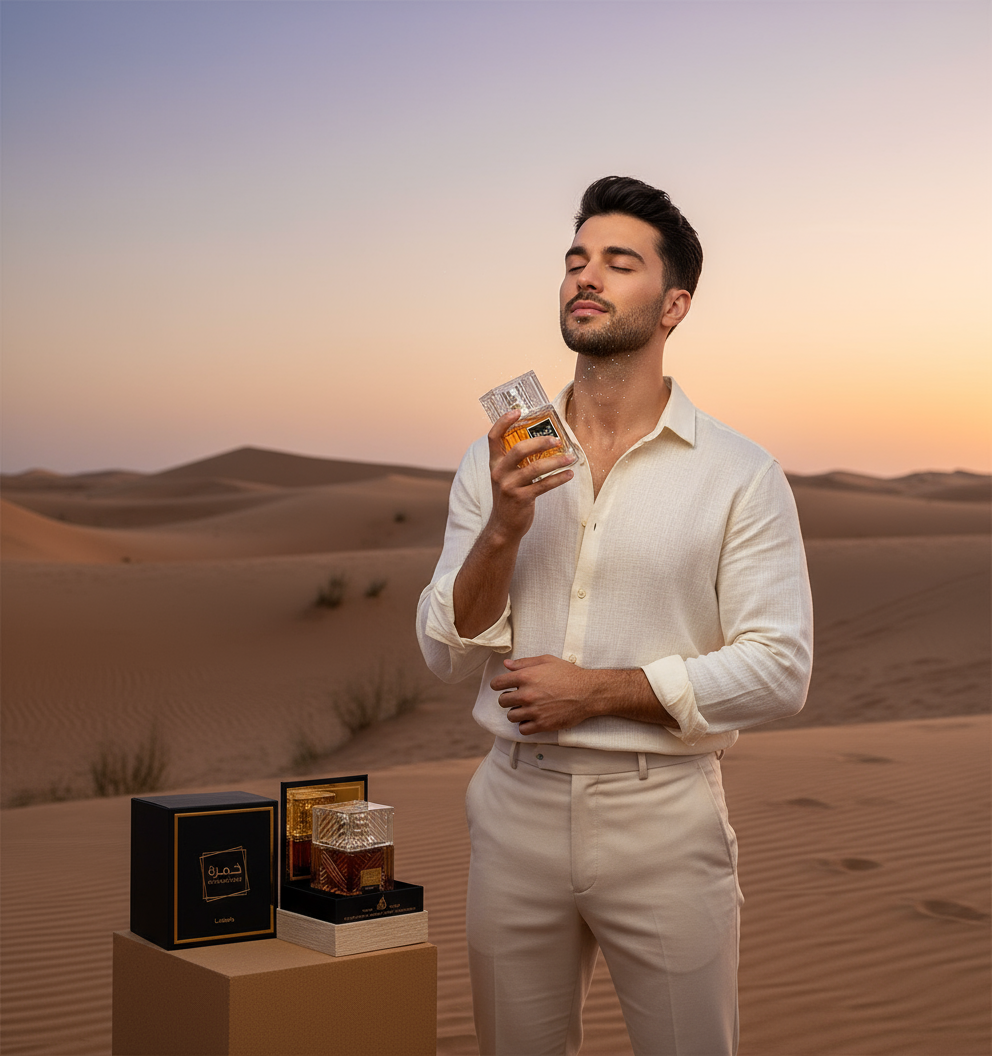 Perfume Arabe KHAMRAH Original para Hombre