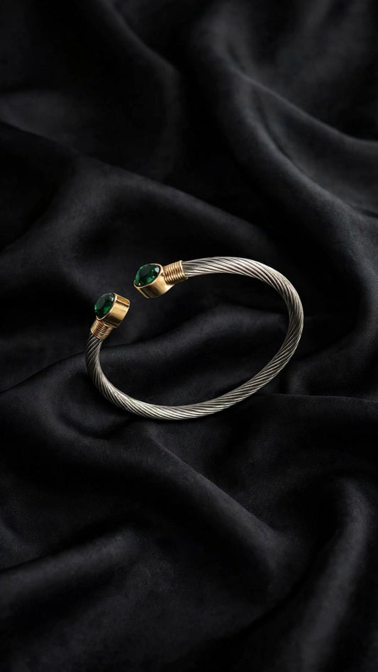 Pulsera de Acero y Oro